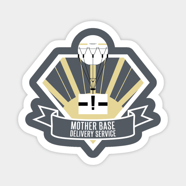 Mother Base Delivery Service Sticker by UnlikelyDesigns